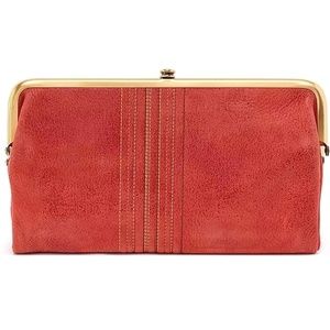 HOBO Lauren Clutch Wallet Chili